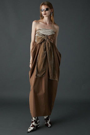 [24AUTUMN PRE ORDER] BIG BOW MAXI 드레스