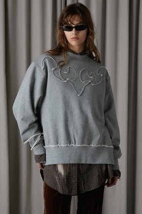 [24autumn Pre Order] Western Motif Sweat