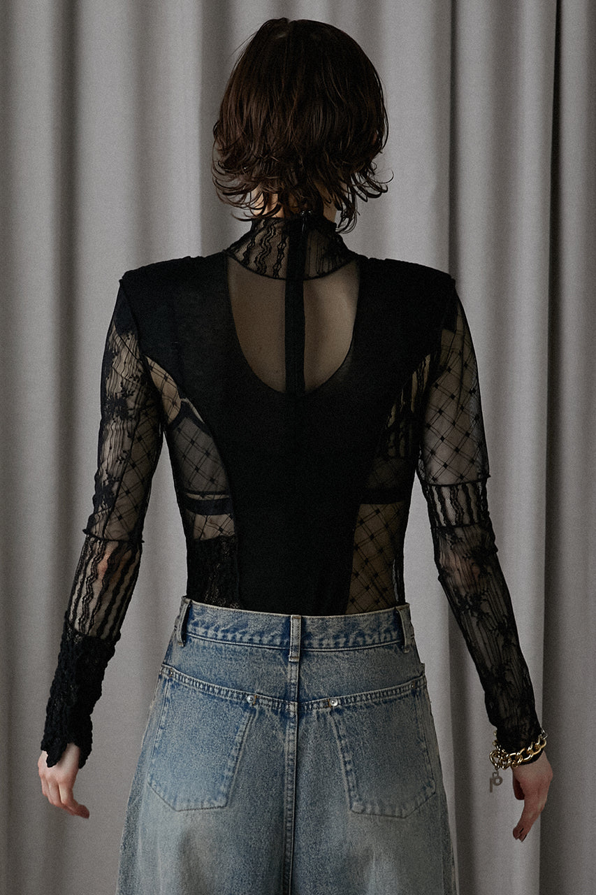 【PRE ORDER】Collage Lace Bodysuit