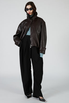 Pure Merino Wool Turtleneck Top - 2025 AUTUMN
