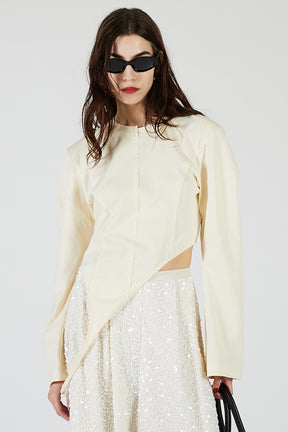 Irregular Hem Top - 2025 AUTUMN