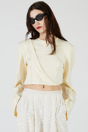 Irregular Hem Top - 2025 AUTUMN