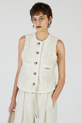Tweed Vest - 2025 AUTUMN