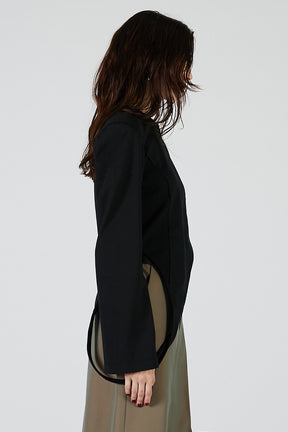 Irregular Hem Top - 2025 AUTUMN