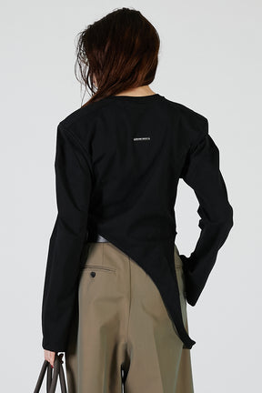 Irregular Hem Top - 2025 AUTUMN