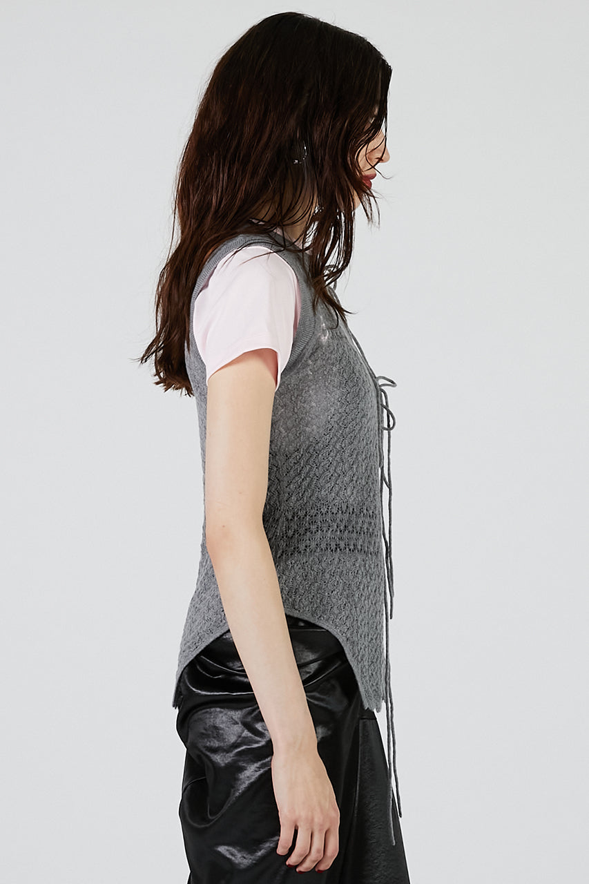 2WAY Mohair knit vest - 2025 AUTUMN