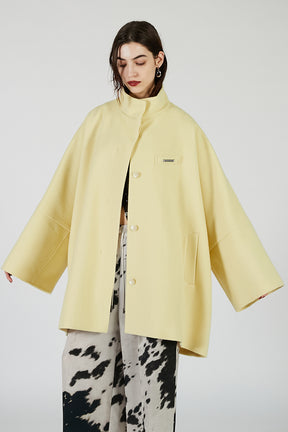Poncho Coat with Scarf - 2025 AUTUMN