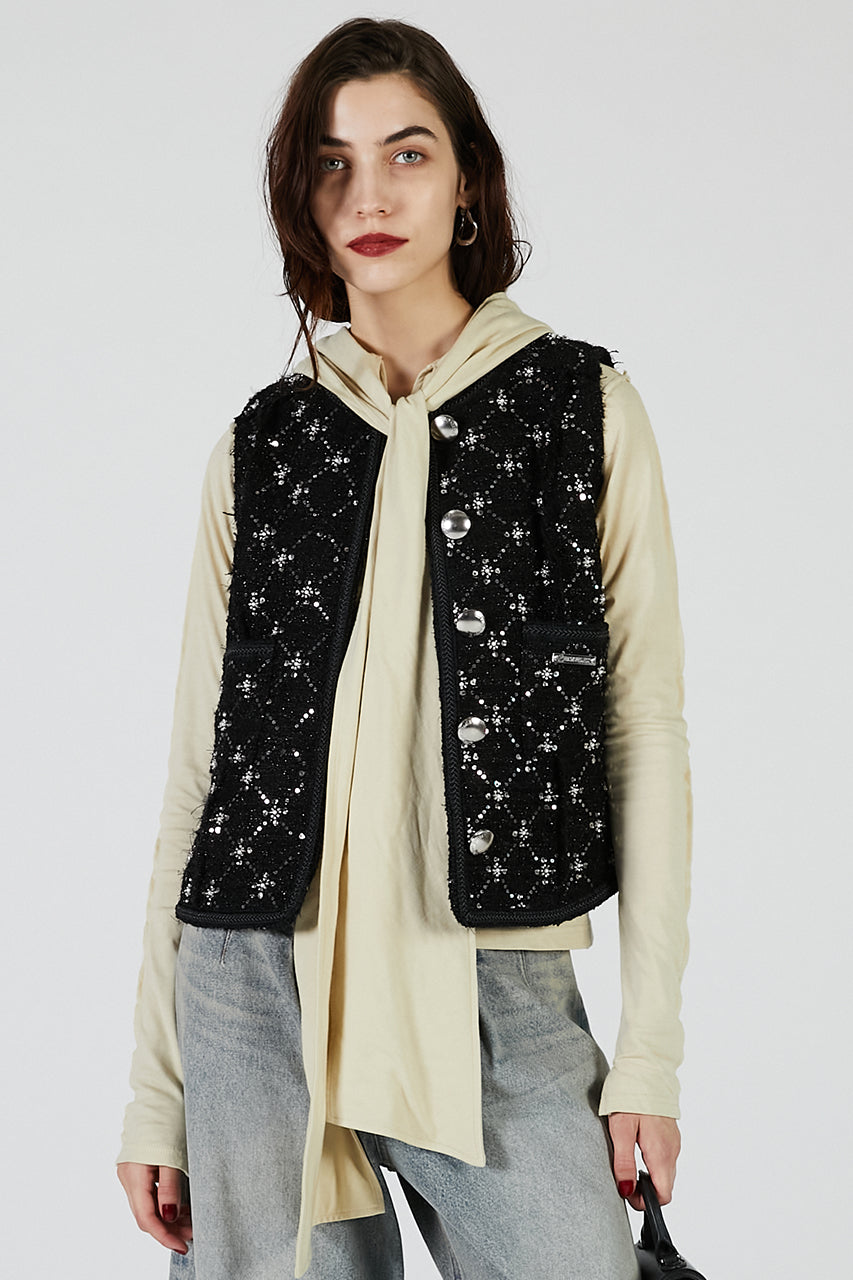 Tweed Vest - 2025 AUTUMN