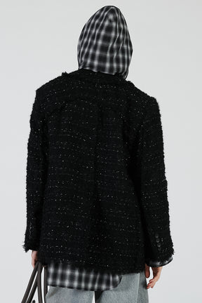 Padded Tweed Jacket