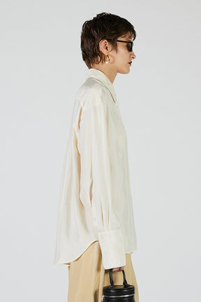 Ball Chain Trim Shirt - 2025 AUTUMN