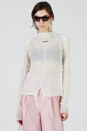Velour Turtleneck Top - 2025 AUTUMN