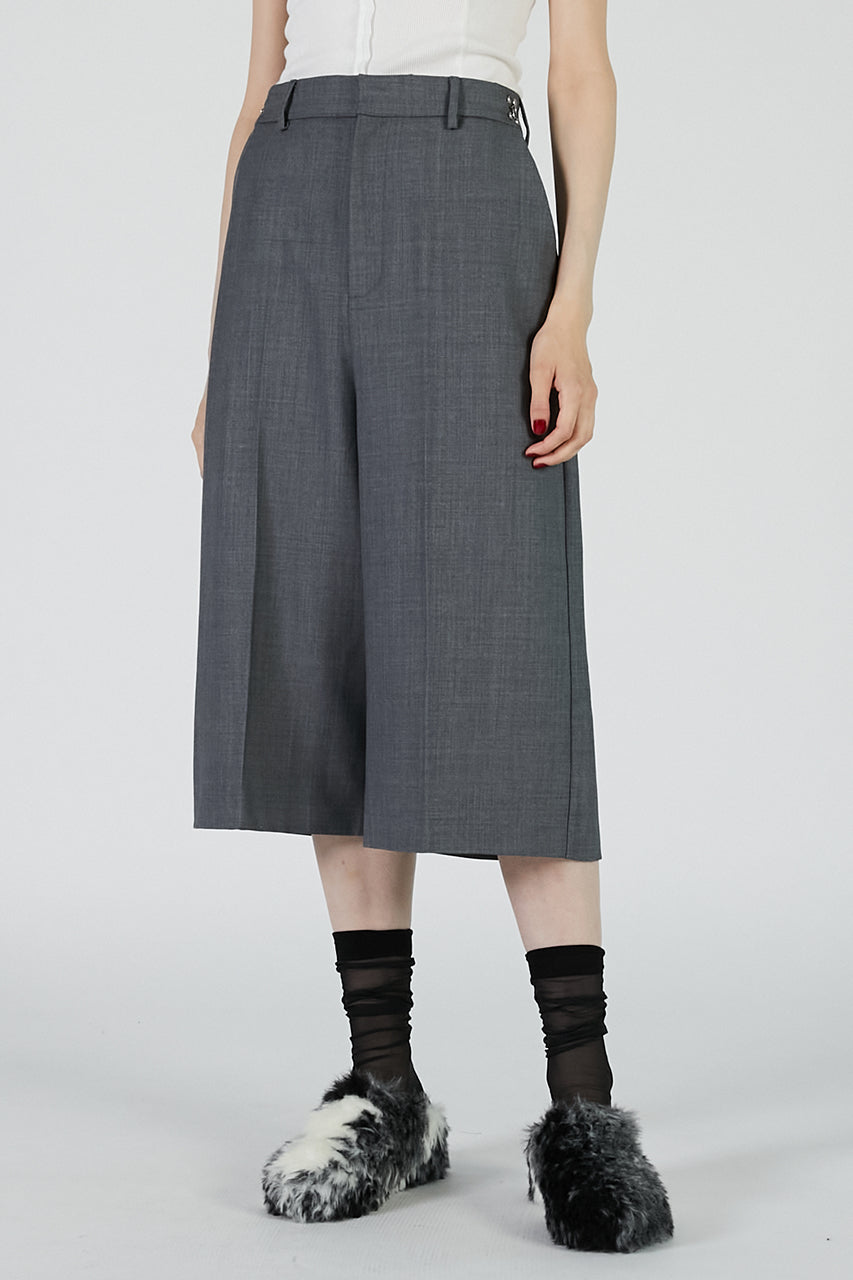 【HUECLOSET】★送料・関税込★Coating Open Bermuda Pants HOMBOM Men's Casual Solid Knee Length Cargo Shorts with