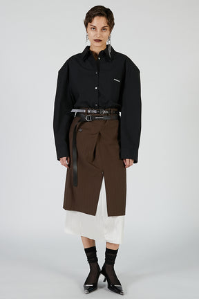 Suiting Midi Skirt - 2025 AUTUMN