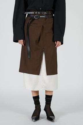Suiting Midi Skirt - 2025 AUTUMN