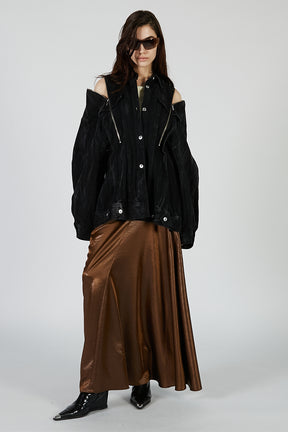 Zip Denim Shirt Blouson - PRE ORDER
