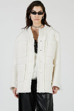 Padded Tweed Jacket