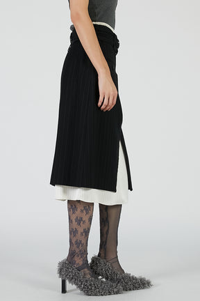 Suiting Midi Skirt - 2025 AUTUMN