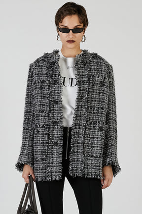 Padded Tweed Jacket