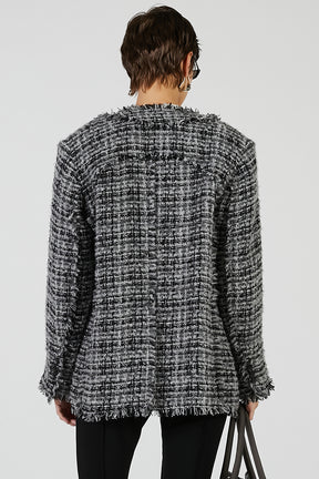 Padded Tweed Jacket