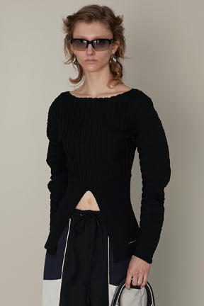 [Sale] Round Rib Knit