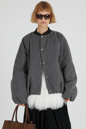 Wool Balloon Blouson - 2025 AUTUMN