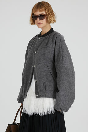 Wool Balloon Blouson - 2025 AUTUMN