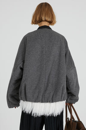 Wool Balloon Blouson - 2025 AUTUMN