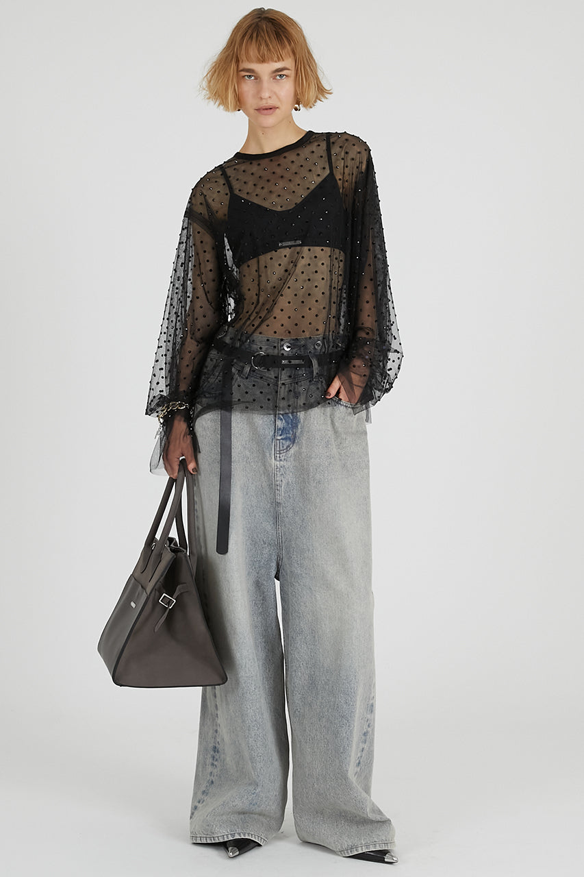 「2025Autumn Pre-Order」チュールビジューオーバートップ / Tulle Bead Over Top レディース Tulle Bead Over Top - 2025 AUTUMN