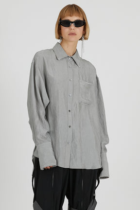 Ball Chain Trim Shirt - 2025 AUTUMN