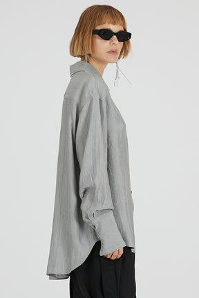 Ball Chain Trim Shirt - 2025 AUTUMN
