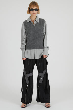 Ball Chain Trim Shirt - 2025 AUTUMN