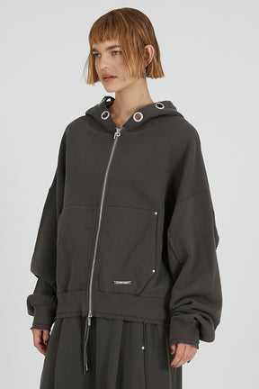Eyelet Hoodie