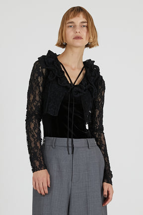 カーディガン 「2025Autumn Pre-Order」フリルウェーブカーディガン / Frill Wave Cardigan レディース Frill Wave Cardigan - 2025 AUTUMN