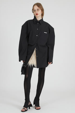 Long Faux Mini Skirt - PRE ORDER