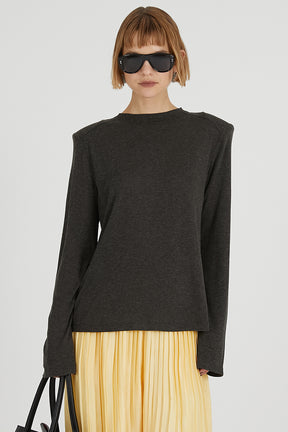 Power Shirt Top - 2025 AUTUMN