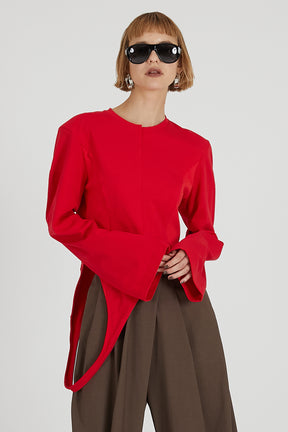 Irregular Hem Top - 2025 AUTUMN