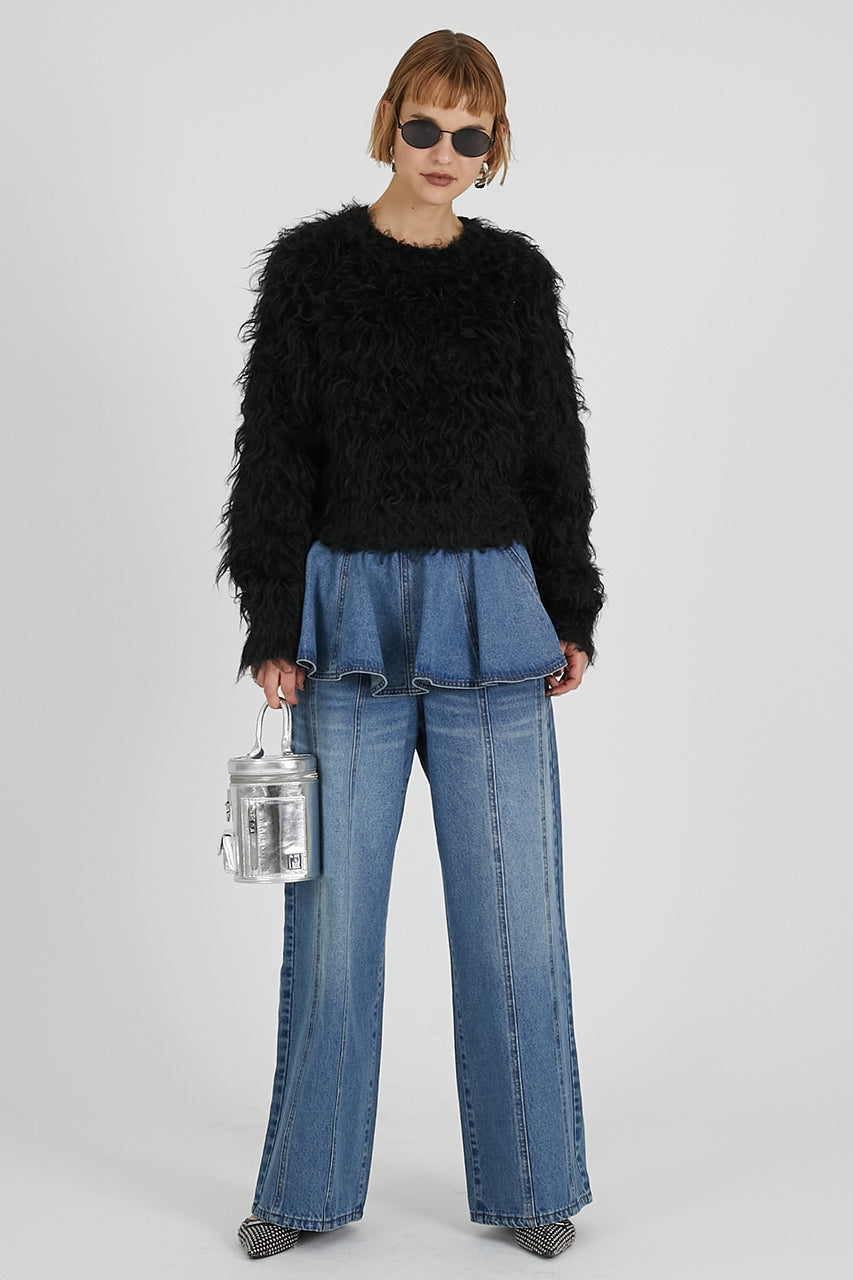 Shaggy Knit Pullover - 2025 WINTER
