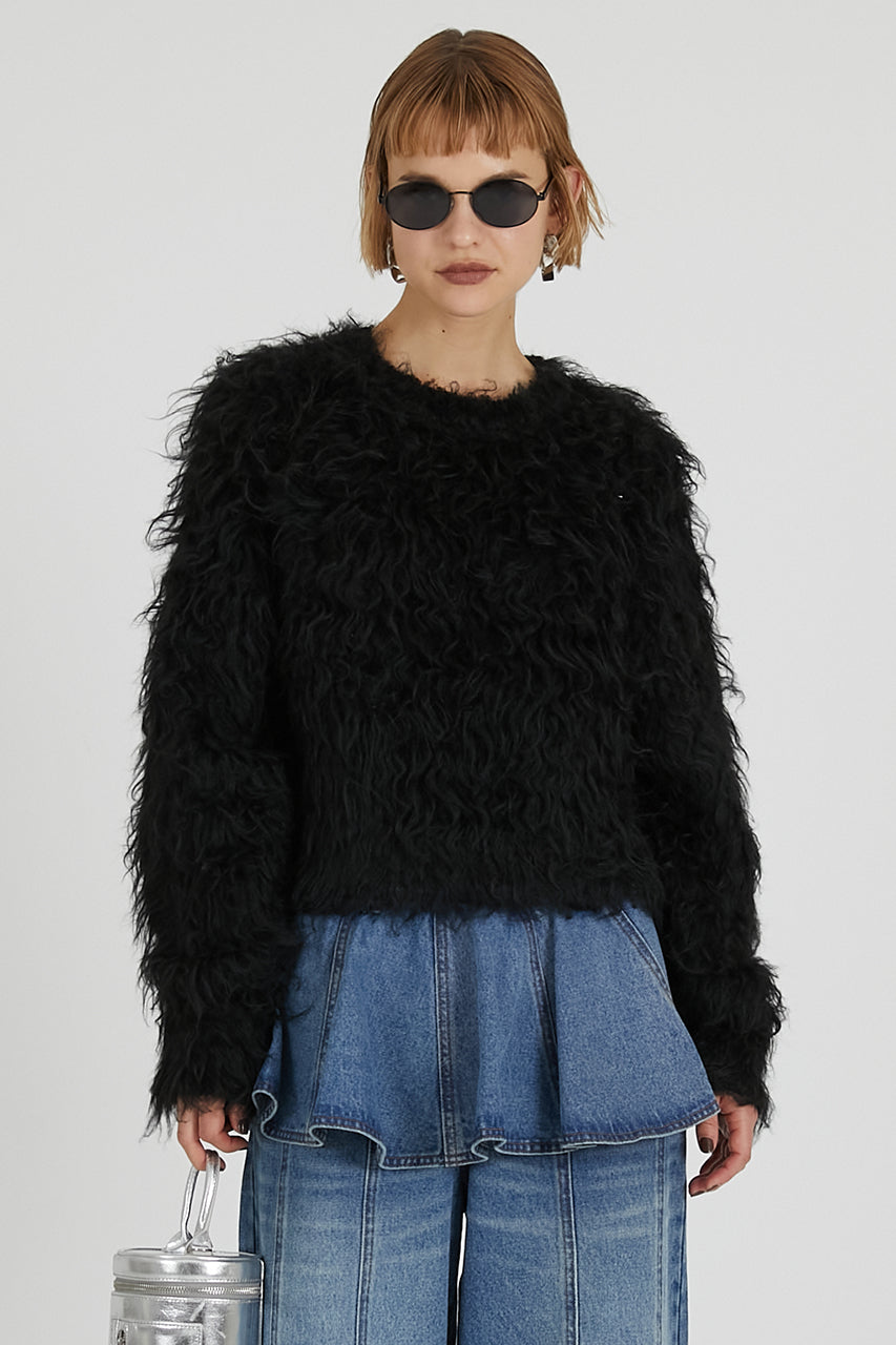 Shaggy Knit Pullover - 2025 WINTER