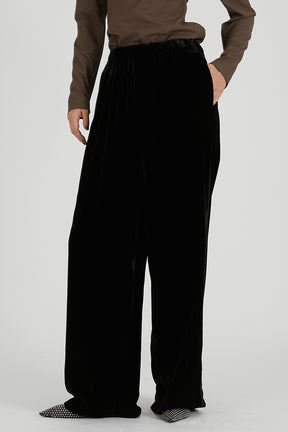 Velour Line Easy Pants - 2025 AUTUMN