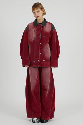 Flocky Denim Pants - 2025 AUTUMN