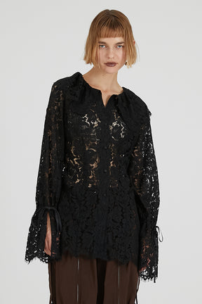 Scallop Lace Blouse