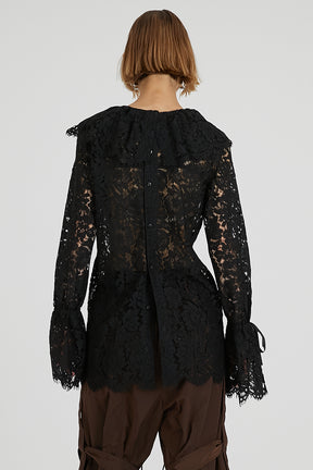 Scallop Lace Blouse