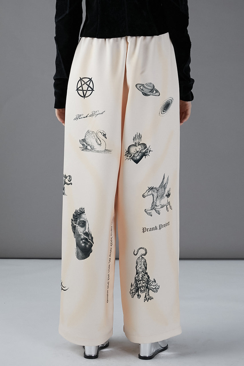 [24Autumn PRE ORDER] TATOO PRINTED PANTS