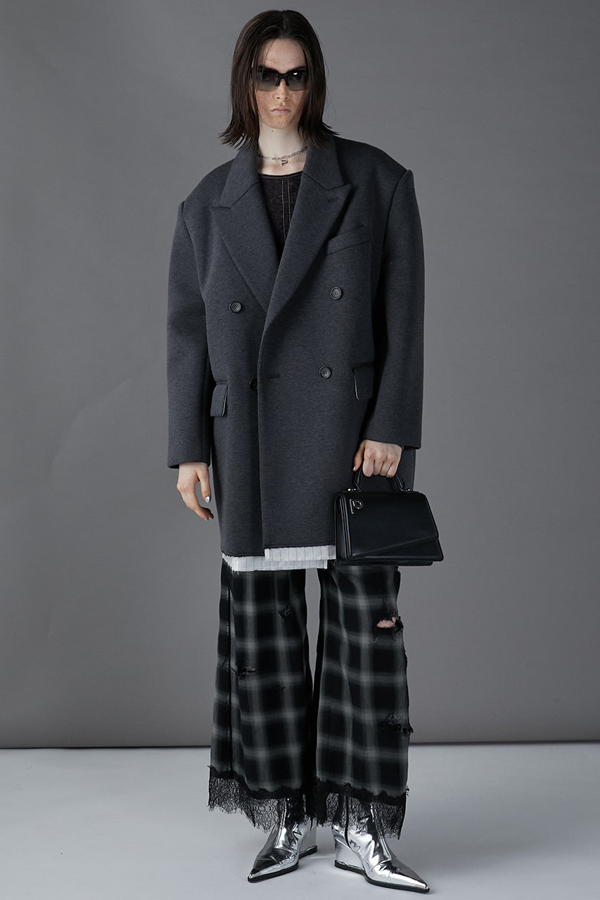 [24Autumn PRE ORDER] DAMAGED CHECK PANTS