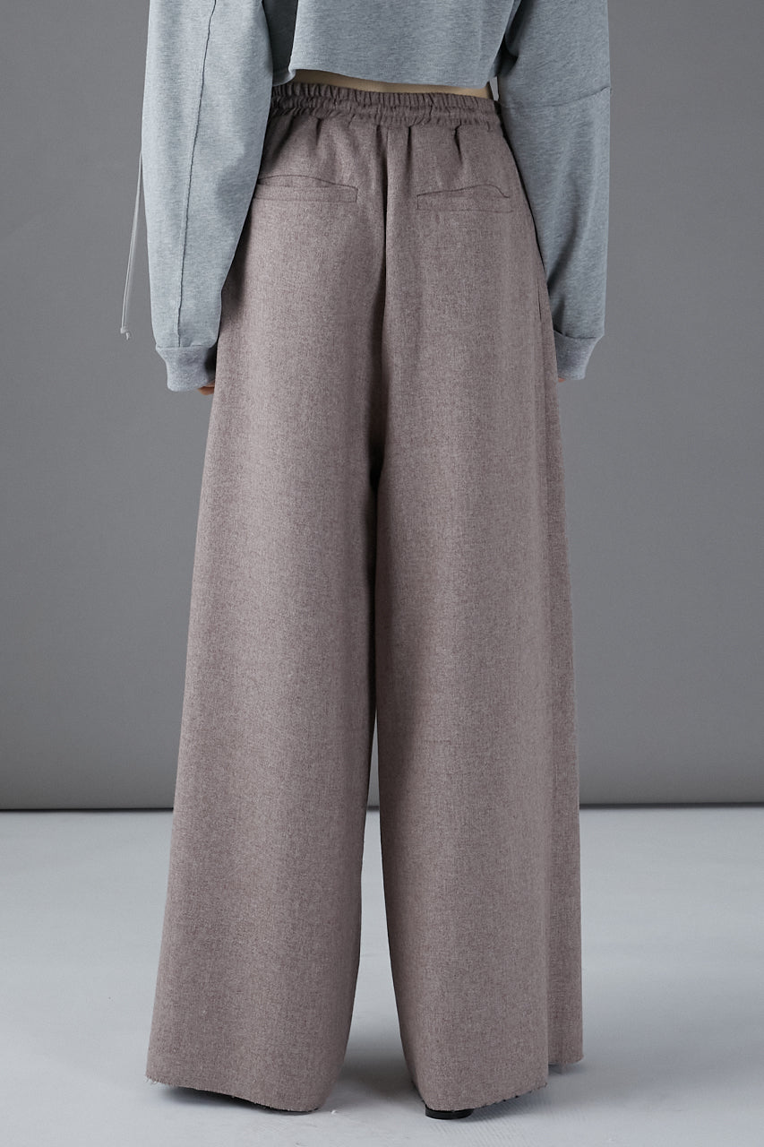 [24Autumn PRE ORDER] Woolly Easy Volume Pants