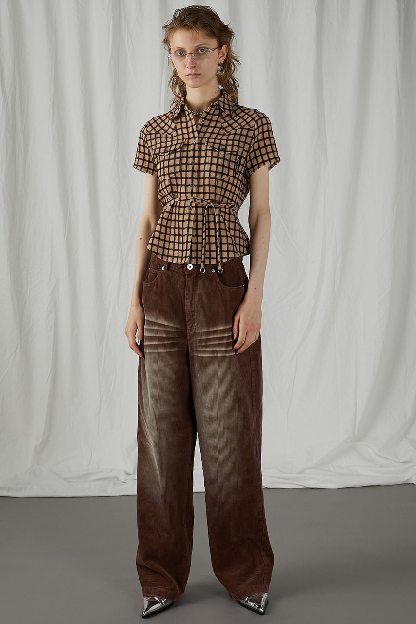 Corduroy Layered Pants