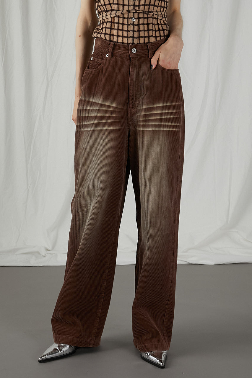 [24Autumn PRE ORDER] CORDUROY LAYERED PANTS