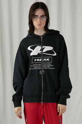 [24Autumn PRE ORDER] FREAK DOUBLE ZIP HOODIE