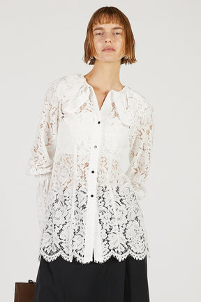 Scallop Lace Blouse