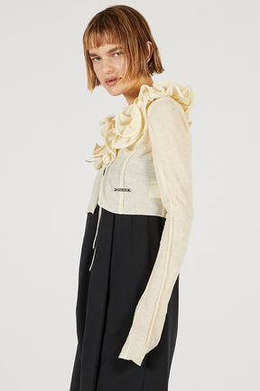 Frill Wave Cardigan
